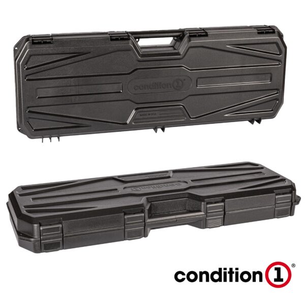 Condition 1 42" Economy AR Case Model 2300, Long Hardshell Lockable Storage, Heavy-Duty Plastic Travel Protective Carrying Case, Made in USA, 42"x15.71"x5" - Image 2