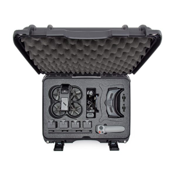 Nanuk 925 Waterproof Hard Case with Foam Insert for DJI Avata FPV Unit, Goggles and Fly More Combo - Graphite (925S-080GP-0A0-C0745) - Image 6