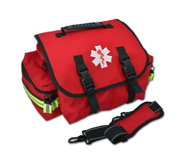 Lightning X Small First Responder EMT EMS Trauma Bag Stocked First Aid Fill Kit B (Red) - Image 5