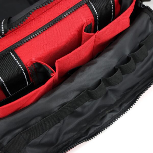 Lightning X Extra Large Medic First Responder EMT Trauma Bag Stocked w/Fill Kit C - RED - Image 3
