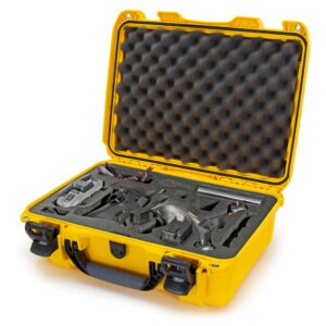 Nanuk 925 Waterproof Hard Case with Foam Insert for DJI FPV Fly More Kit - Yellow (925-FPVG4)