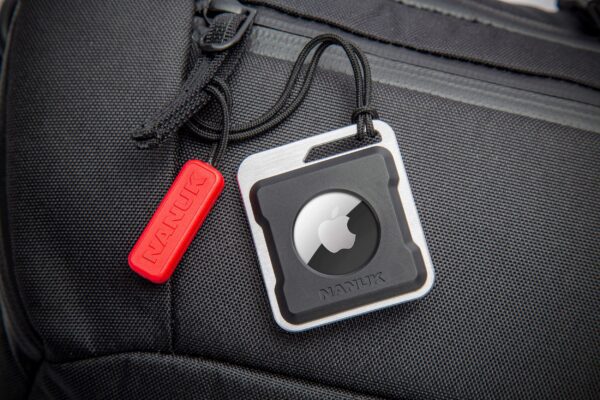Nanuk Durable and Secure Airtag Holder, Attachable to Protective Cases, Backpacks, Luggage, Drones, Cameras, Keys, Electronics, Bikes, and Athletic Equipment (4 Mounting Options, Airtag Not Included) - Image 4
