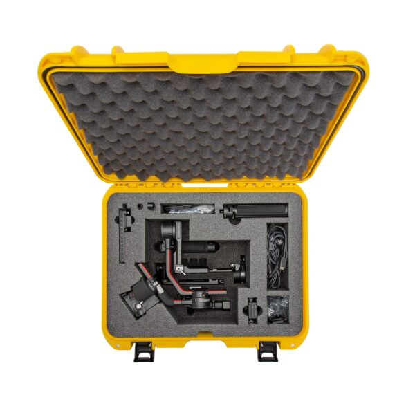 Nanuk Waterproof Hard Case with Foam Insert for DJI Ronin RS 2 and Pro Combo Version - Yellow (930-RONS24) - Image 6