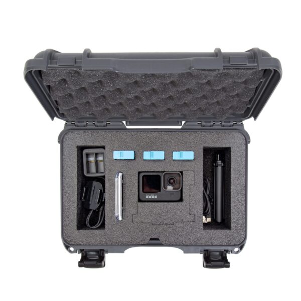 Nanuk 909 Waterproof Hard Case with Foam Insert for GoPro Hero 9 & 10 - Graphite (909-GOPH97) - Image 6