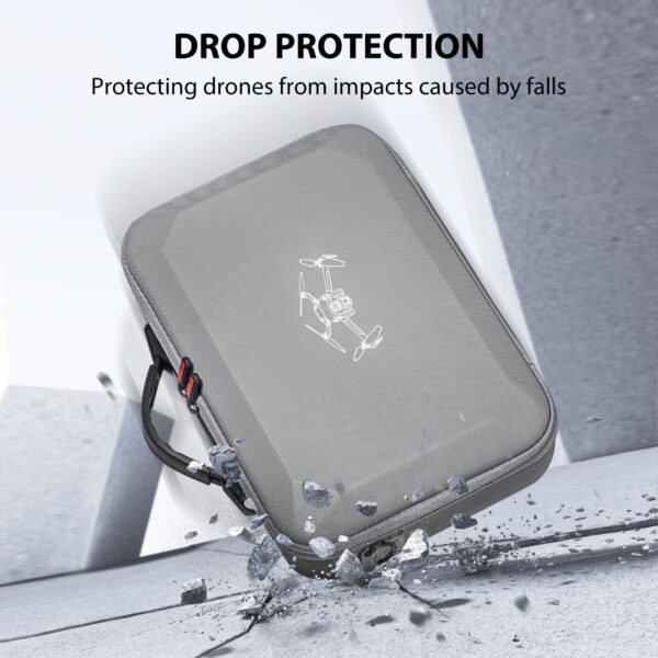 STARTRC Waterproof Case for DJI Mini 4 Pro/Mini 3/Mini 3 Pro Case Accessories,Portable Travel Bag for DJI Mini 4 Pro/Mini 3 Series Fly More Combo(for DJI RC/RC2 Controller) - Image 5