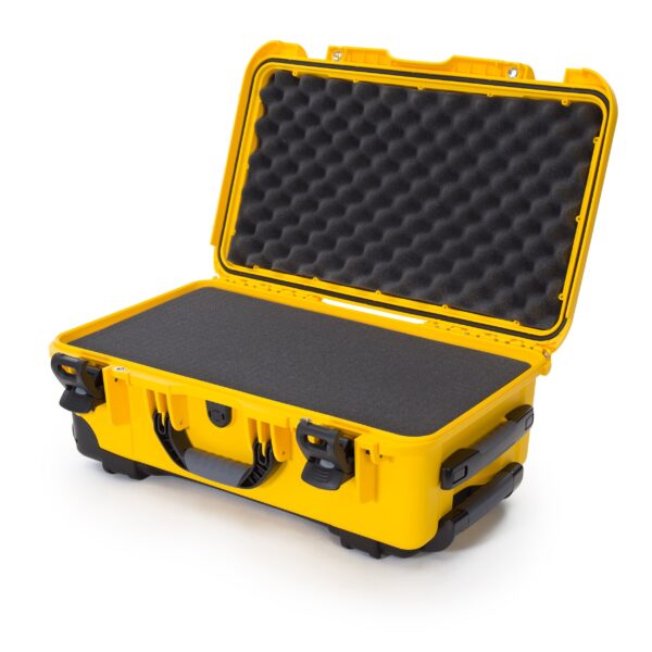 Nanuk Wheeled Series 935 Lightweight NK-7 Resin Waterproof Protective Case and Foam Insert - Yellow