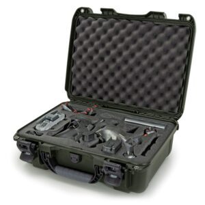 Nanuk 925 Waterproof Hard Case with Foam Insert for DJI FPV Fly More Kit - Olive (925-FPVG6)