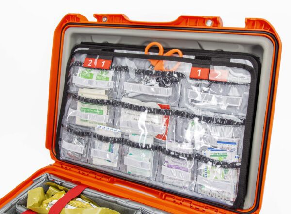 Nanuk 940 EMS Emergency Medical Service/First Aid Hardcase with Lid Organizer and Divider System (Black) - Image 6