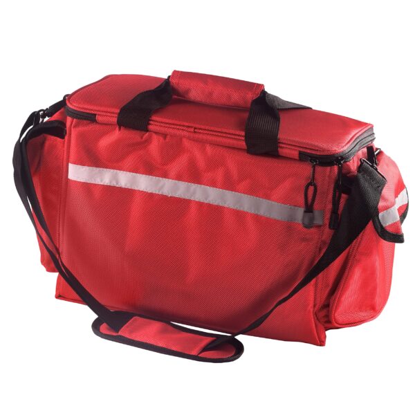 Primacare KB-1088 EMT First Responder Trauma Bag | Empty Deluxe EMS Shoulder Bag | Professional First Aid Kit Bag with 4 Large Compartments for Emergency Medical Supplies - Image 6